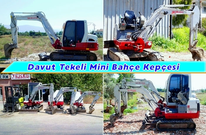 Kiralik Mini Ekskavator 1 Cx Mini Kepce 0555 089 6060