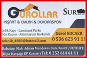 Gürol Çelik Kapı – Satış Montaj