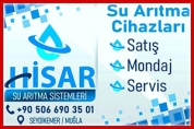 Hisar Su Arıtma – Satış Servis Yedek Parça
