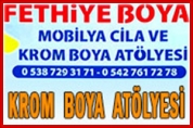 Fethiye Krom Boya – Nikelaj Atölyesi