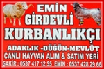 Kurbanlıkçı Emin Girdevli – Adaklık Sadakalık